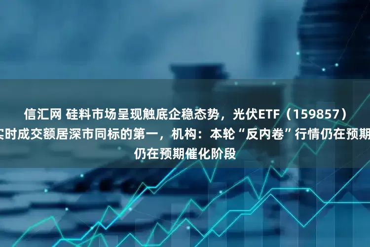 信汇网 硅料市场呈现触底企稳态势，光伏ETF（159857）涨超2%实时成交额居深市同标的第一，机构：本轮“反内卷”行情仍在预期催化阶段