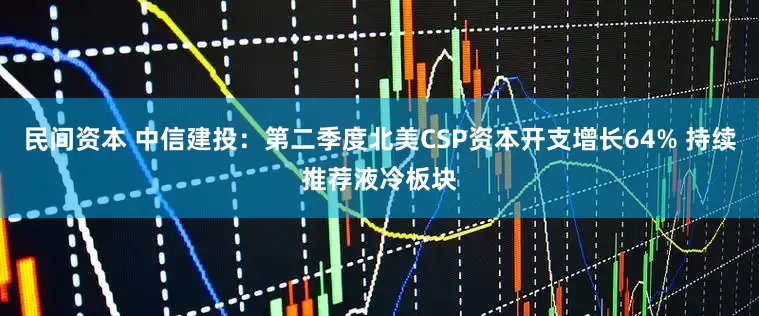 民间资本 中信建投：第二季度北美CSP资本开支增长64% 持续推荐液冷板块